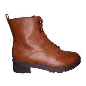 Brown Combat Boots